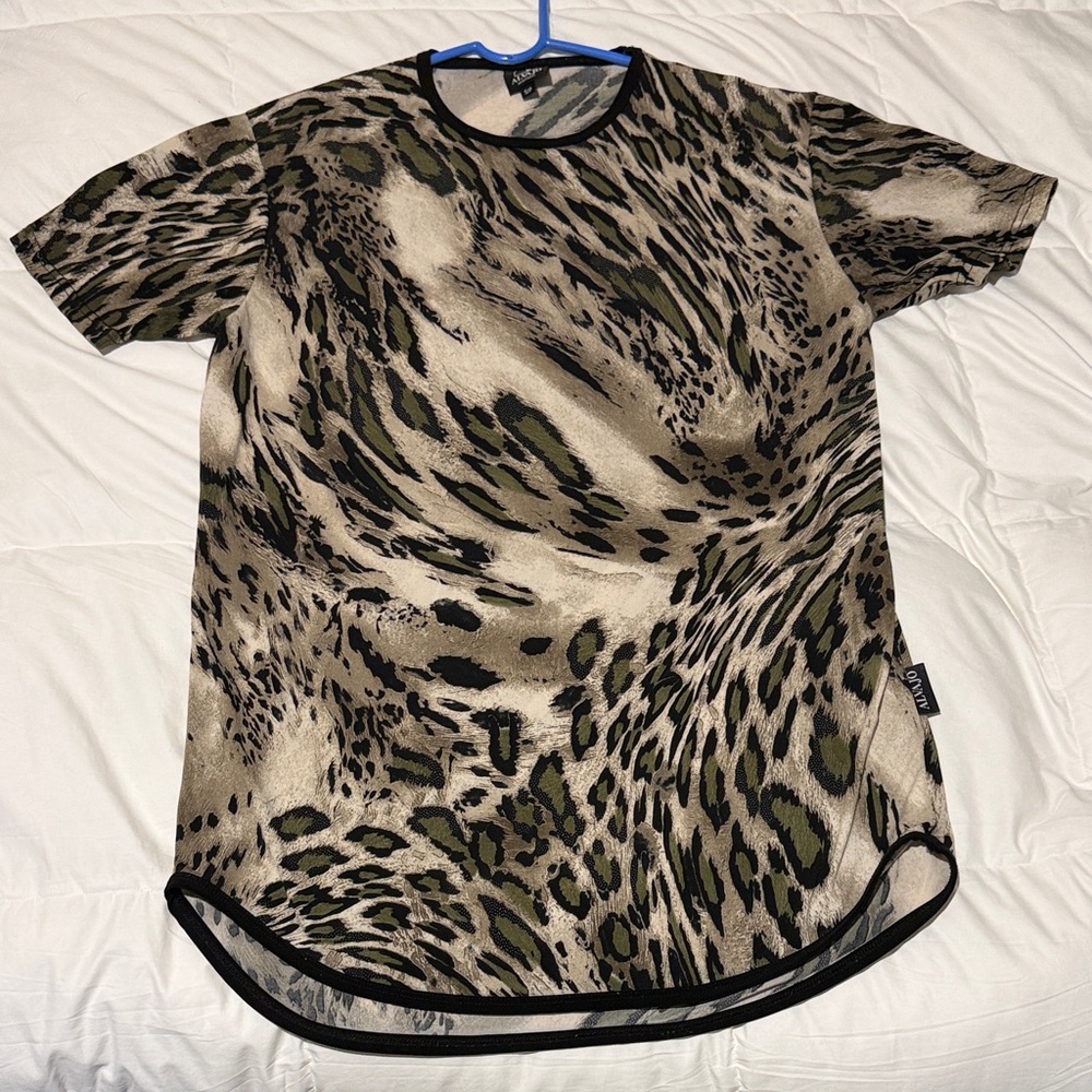 Men's Wild Pattern Short Sleeve Tee